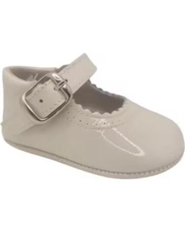 CITOS MERCEDITAS VERNICE PELLE BAMBINO CON FIBBIA BEIGE