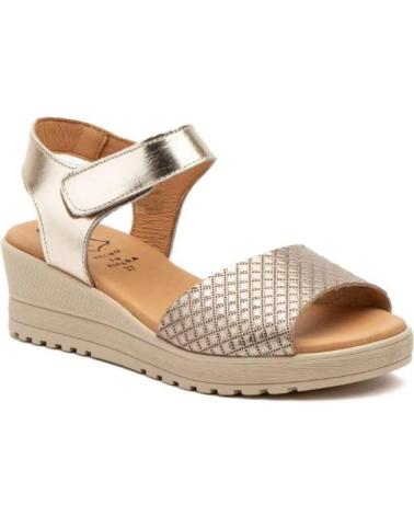 ALTO ESTILO SANDALIAS DE CUNA NEGRAS PARA MUJER CON CIERRE DE VELCRO Y P PLATEADO