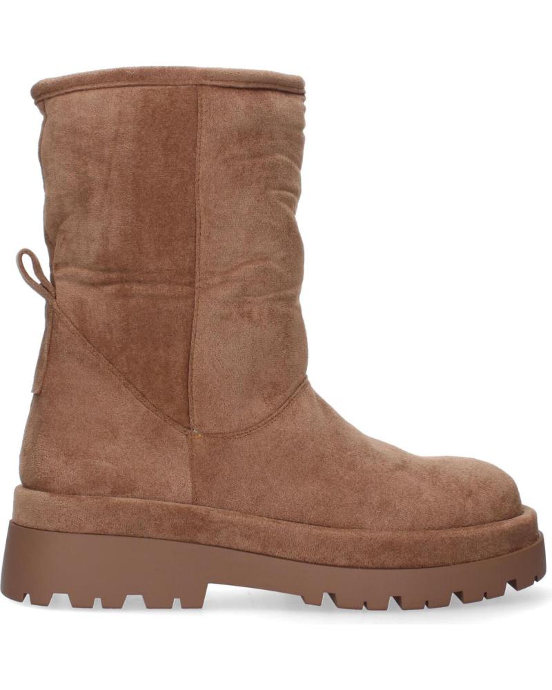 PUNTOSALAO BOTAS PLANAS ESTILO AUTRALIANAS FORRADAS DE PELO MUJER COLOR VARIOS COLORES