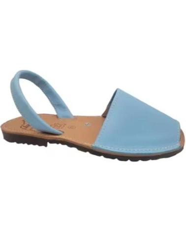 MENORQUINAS CONDIZ CUIR BLEU FABRIQUÉ EN ESPAGNE AZUL