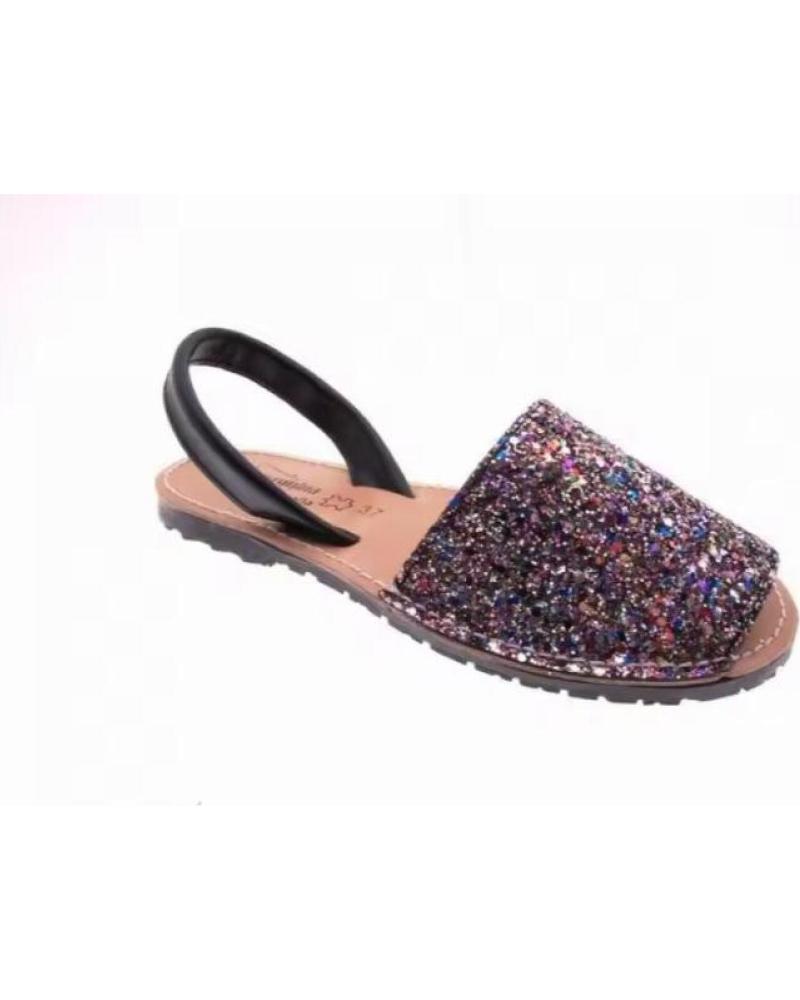 CONDIZ MENORQUINA CLASICA EN GLITTER EN PIEL PARA MU VARIOS COLORES