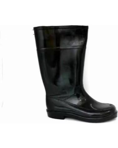 CONDIZ BOTA DE AGUA NEGRA UNISEX MODELO CHARQUERA TALLAS 36 A 47 HE NEGRO