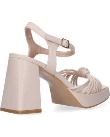 PUNTOSALAO SANDALEN S-2 MIT BEQUEMEM BLOCKABSATZ BEIGE VARIOS COLORES