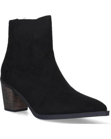 PUNTOSALAO BOTTINE YG708 TALON MOYEN BOUT FIN NOIR VARIOS COLORES