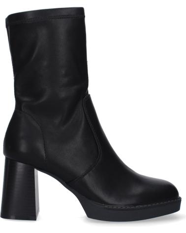 PUNTOSALAO BOTTINES TALON CARRÉ BOUT ROND NOIR VARIOS COLORES