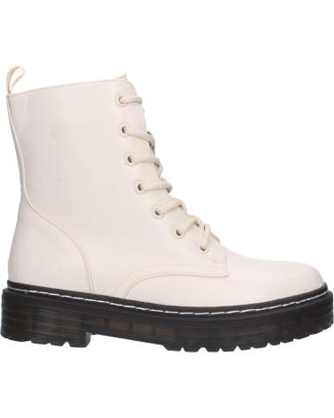 PUNTOSALAO BOTTES MILITAIRES BEIGE AVEC SEMELLE CRANTÉE TRANSPARENTE VARIOS COLORES