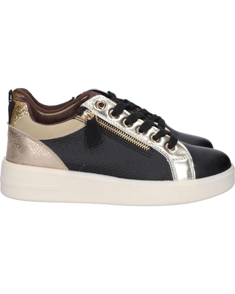 PUNTOSALAO SNEAKERS URBANE CERNIERA NERO E ORO VARIOS COLORES