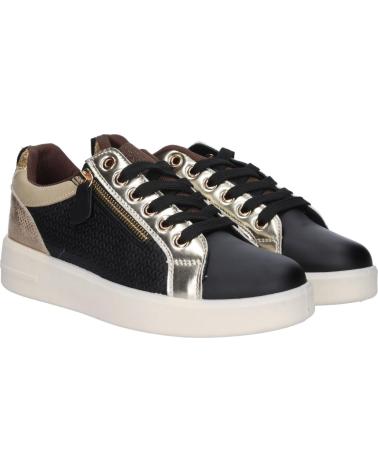 PUNTOSALAO SNEAKERS URBANE CERNIERA NERO E ORO VARIOS COLORES