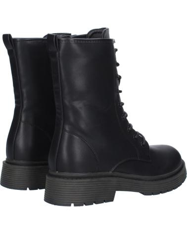 BOTTES MILITAIRES PUNTOSALAO NOIRES À LACETS VARIOS COLORES