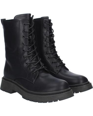 BOTTES MILITAIRES PUNTOSALAO NOIRES À LACETS VARIOS COLORES