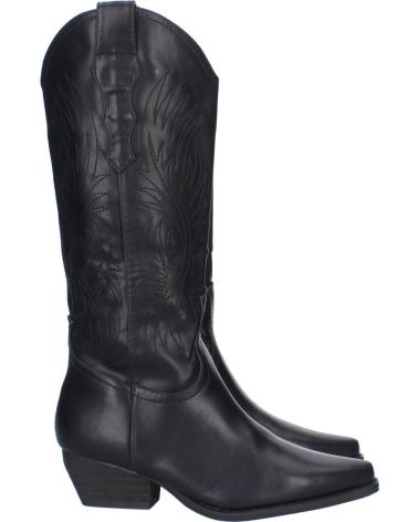 PUNTOSALAO BOTTES COWBOY NOIRES À TALON AVEC TIGE GRAVÉE VARIOS COLORES