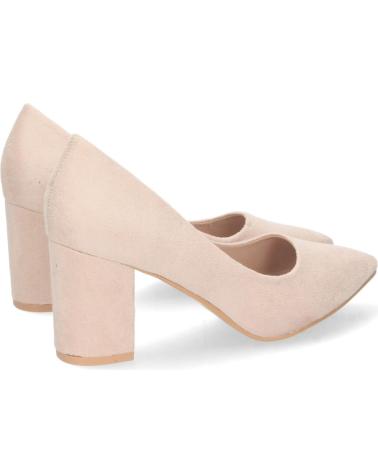 PUNTOSALAO ZAPATOS DE TACÓN CÓMODO PUNTA FINA MUJER BEIG VARIOS COLORES