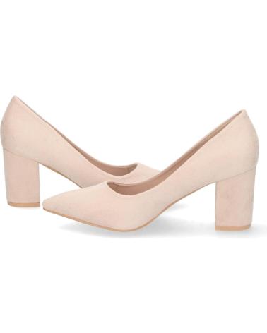 PUNTOSALAO ZAPATOS DE TACÓN CÓMODO PUNTA FINA MUJER BEIG VARIOS COLORES