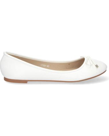 PUNTOSALAO BAILARINAS PLANAS MUJER CON LAZO DE DISEÑO VARIOS COLORES