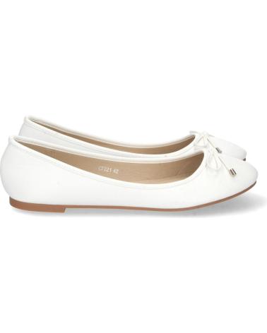 PUNTOSALAO BAILARINAS PLANAS MUJER CON LAZO DE DISEÑO VARIOS COLORES