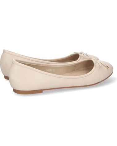 PUNTOSALAO BAILARINAS PLANAS MUJER CON LAZO DE DISEÑO BEIGE VARIOS COLORES
