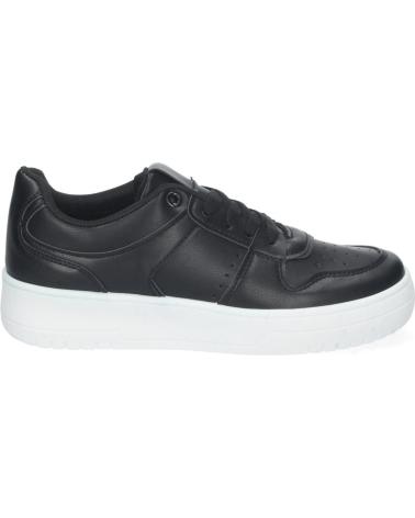 ZAPATILLAS DEPORTIVAS CASUAL PUNTOSALAO MUJER NEGRO SUELA BLANCA VARIOS COLORES