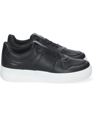 ZAPATILLAS DEPORTIVAS CASUAL PUNTOSALAO MUJER NEGRO SUELA BLANCA VARIOS COLORES