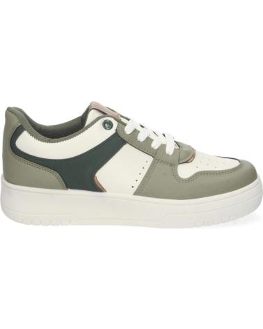 ZAPATILLAS PUNTOSALAO MUJER CASUAL BICOLORES VERDE VARIOS COLORES