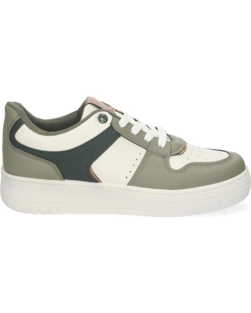 ZAPATILLAS PUNTOSALAO MUJER CASUAL BICOLORES VERDE VARIOS COLORES