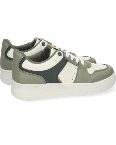 ZAPATILLAS PUNTOSALAO MUJER CASUAL BICOLORES VERDE VARIOS COLORES