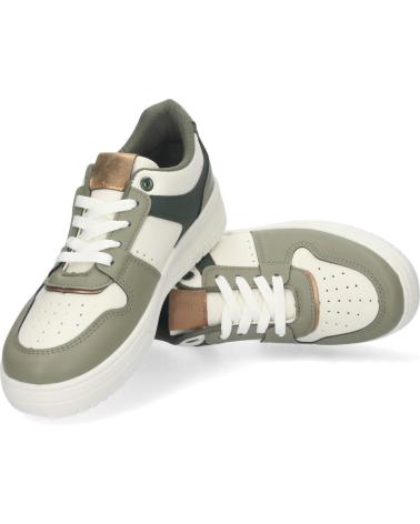 ZAPATILLAS PUNTOSALAO MUJER CASUAL BICOLORES VERDE VARIOS COLORES