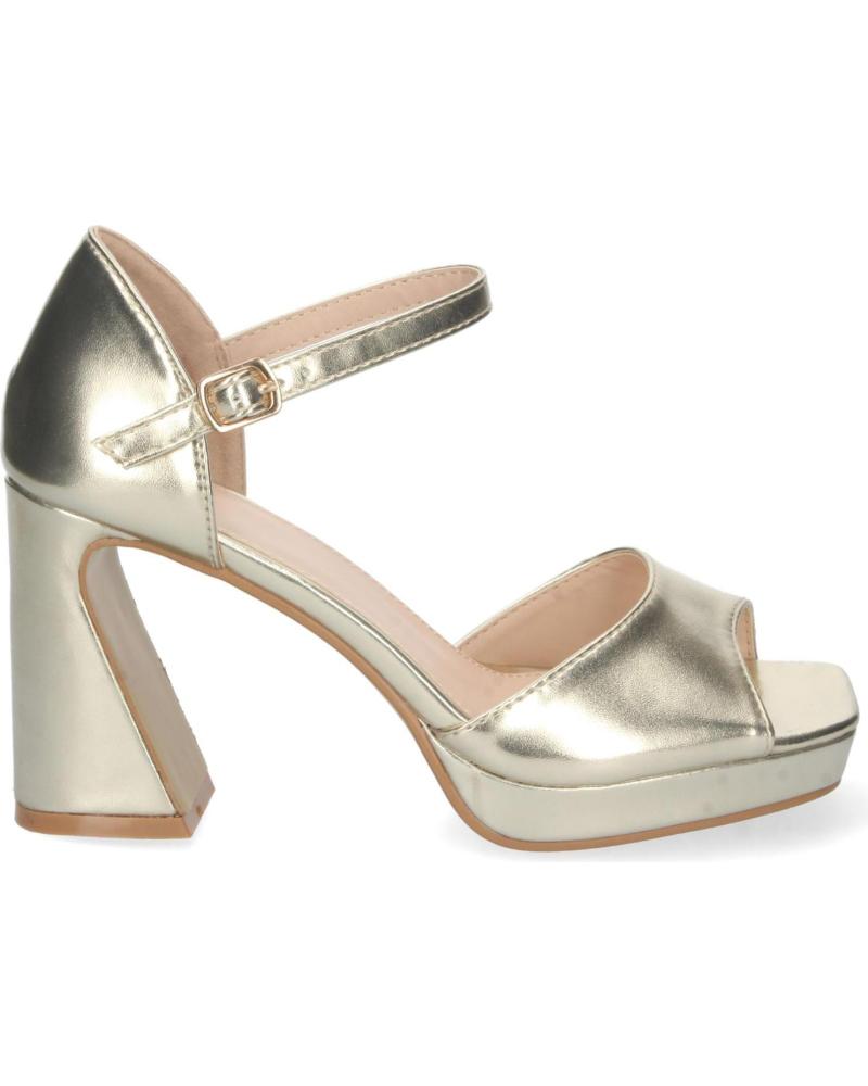 SANDALIAS PUNTOSALAO DORADAS DE VESTIR CON TACÓN Y PLATAFORMA VARIOS COLORES