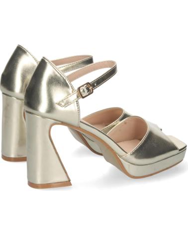 SANDALIAS PUNTOSALAO DORADAS DE VESTIR CON TACÓN Y PLATAFORMA VARIOS COLORES