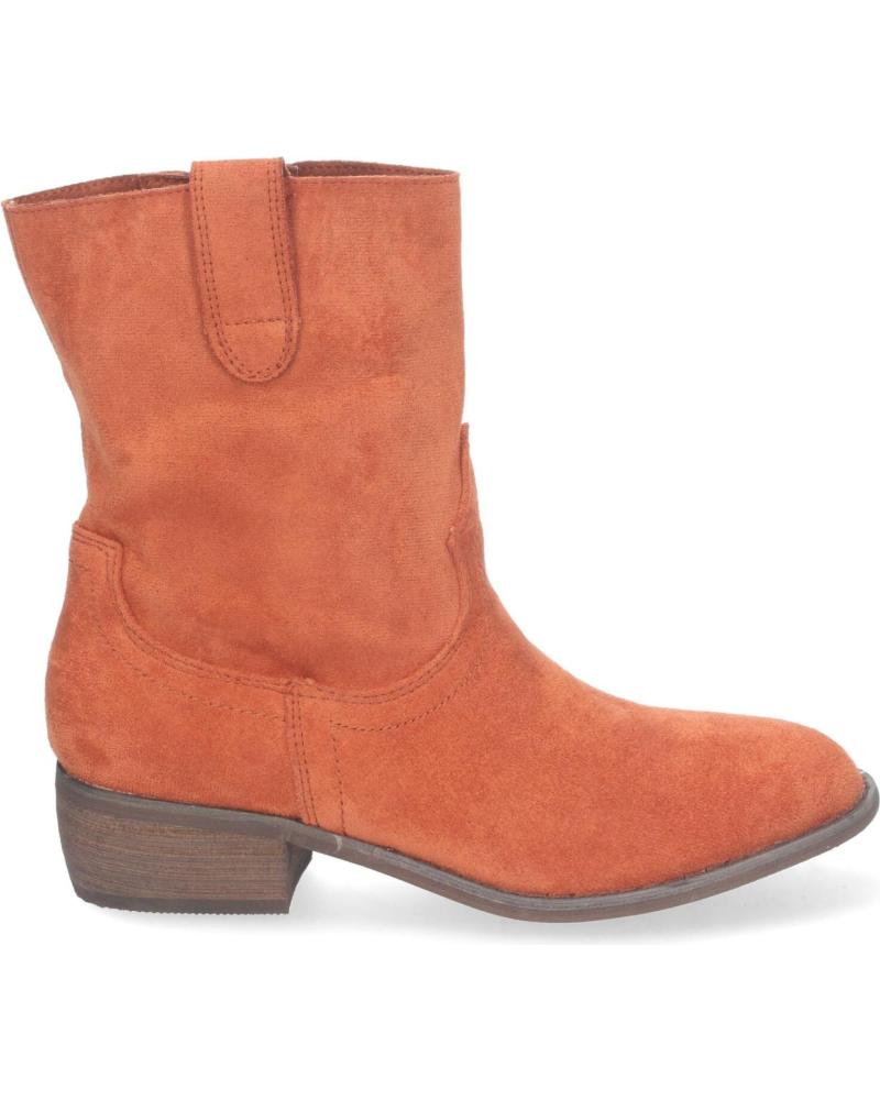 PUNTOSALAO BOTINES BAJOS MUJER PUNTA REDONDA VARIOS COLORES