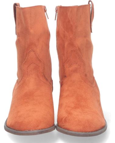 PUNTOSALAO BOTINES BAJOS MUJER PUNTA REDONDA VARIOS COLORES