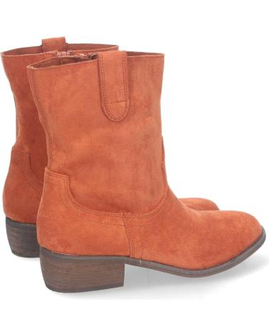 PUNTOSALAO BOTINES BAJOS MUJER PUNTA REDONDA VARIOS COLORES