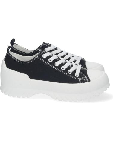 ZAPATILLAS PUNTOSALAO DE LONA CON PLATAFORMA PARA MUJER VARIOS COLORES