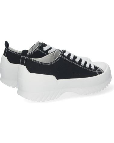 ZAPATILLAS PUNTOSALAO DE LONA CON PLATAFORMA PARA MUJER VARIOS COLORES