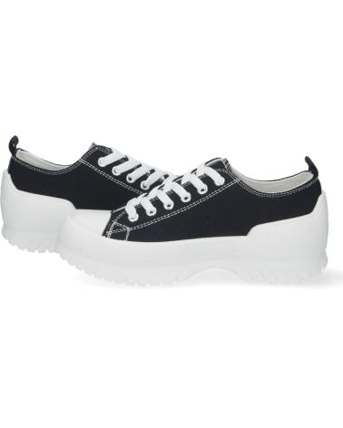 ZAPATILLAS PUNTOSALAO DE LONA CON PLATAFORMA PARA MUJER VARIOS COLORES