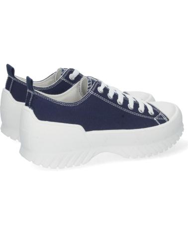 ZAPATILLAS PUNTOSALAO DE LONA CON PLATAFORMA PARA MUJER VARIOS COLORES