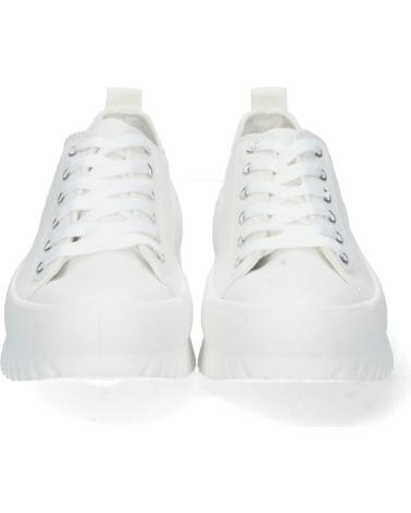 ZAPATILLAS PUNTOSALAO DE LONA CON PLATAFORMA PARA MUJER VARIOS COLORES