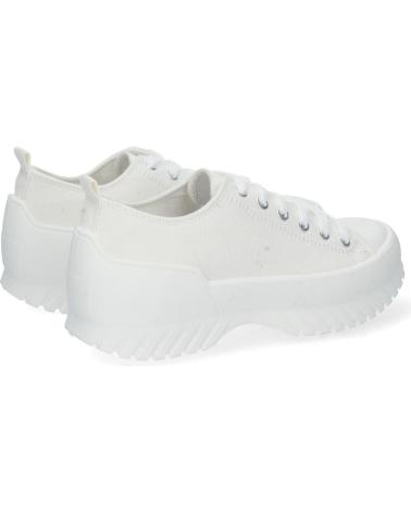 ZAPATILLAS PUNTOSALAO DE LONA CON PLATAFORMA PARA MUJER VARIOS COLORES