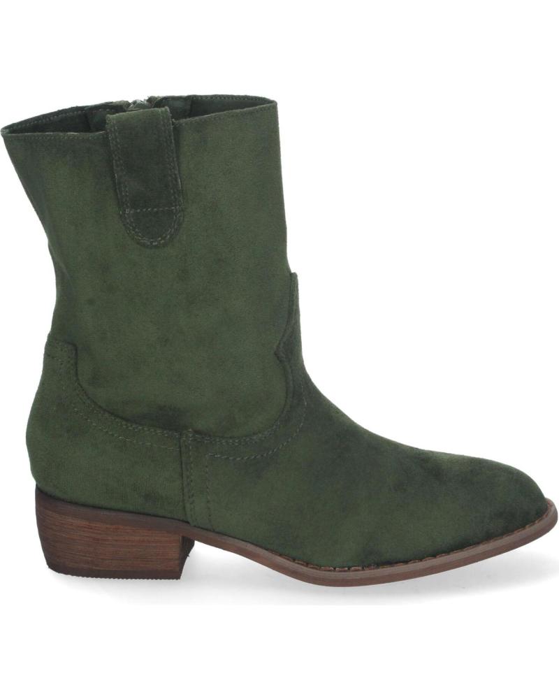 BOTINES BAJOS PUNTOSALAO PUNTA REDONDA MUJER VERDE VARIOS COLORES