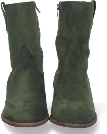 BOTINES BAJOS PUNTOSALAO PUNTA REDONDA MUJER VERDE VARIOS COLORES