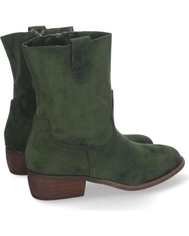 BOTINES BAJOS PUNTOSALAO PUNTA REDONDA MUJER VERDE VARIOS COLORES