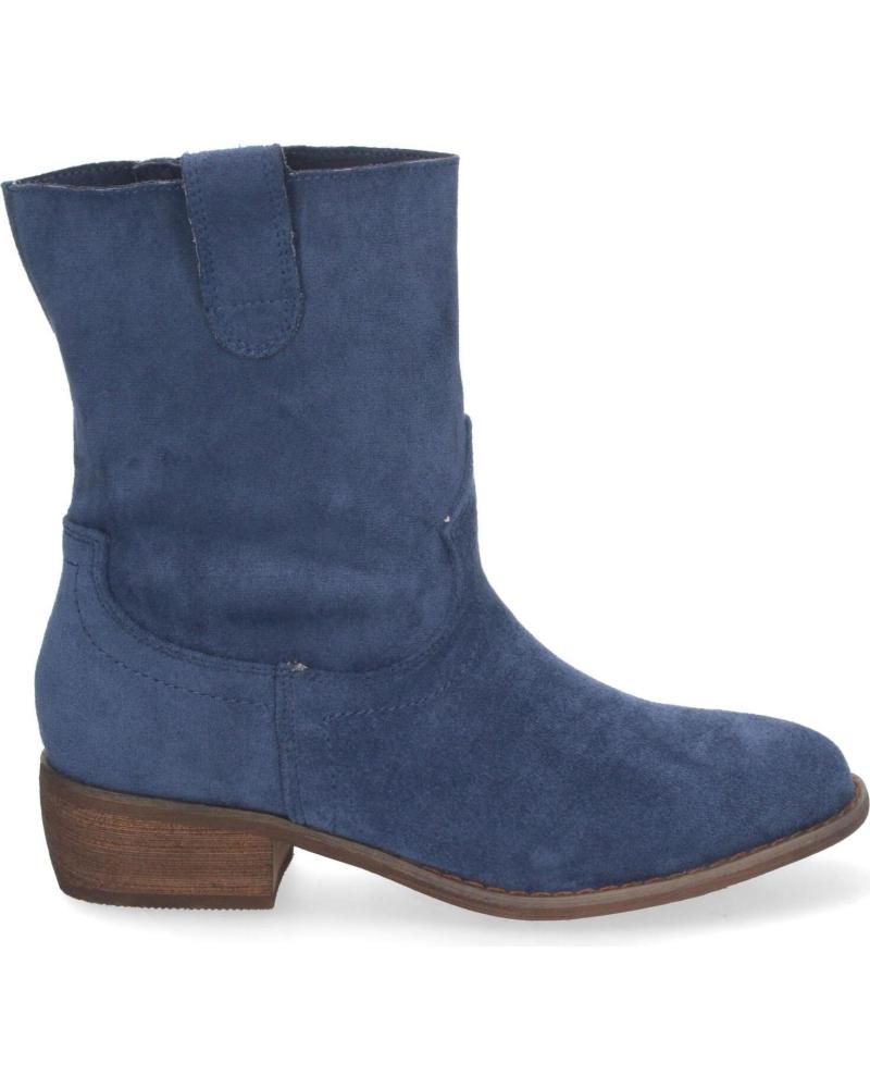 BOTINES BAJOS PUNTOSALAO PUNTA REDONDA MUJER AZUL VARIOS COLORES
