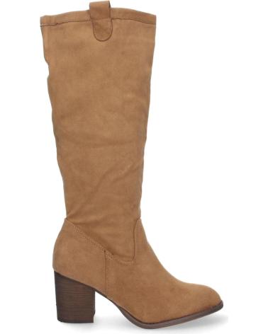 BOTAS ALTAS PUNTOSALAO CON TACÓN ANCHO Y CREMALLERA PARA MUJER VARIOS COLORES
