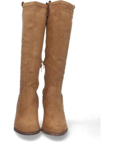 BOTAS ALTAS PUNTOSALAO CON TACÓN ANCHO Y CREMALLERA PARA MUJER VARIOS COLORES