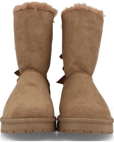 BOTAS AUSTRALIANAS PUNTOSALAO CAMEL CON LAZOS DECORATIVOS PARA MUJER VARIOS COLORES