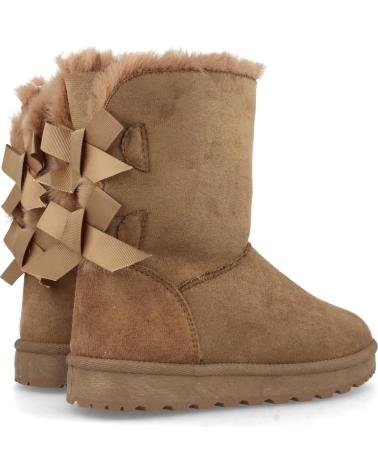 BOTAS AUSTRALIANAS PUNTOSALAO CAMEL CON LAZOS DECORATIVOS PARA MUJER VARIOS COLORES