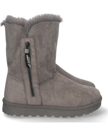 BOTAS AUSTRALIANAS PUNTOSALAO MUJER FORRO PELO CREMALLERA GRIS VARIOS COLORES