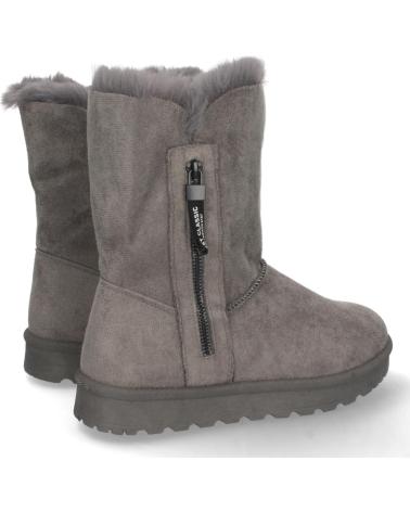 BOTAS AUSTRALIANAS PUNTOSALAO MUJER FORRO PELO CREMALLERA GRIS VARIOS COLORES