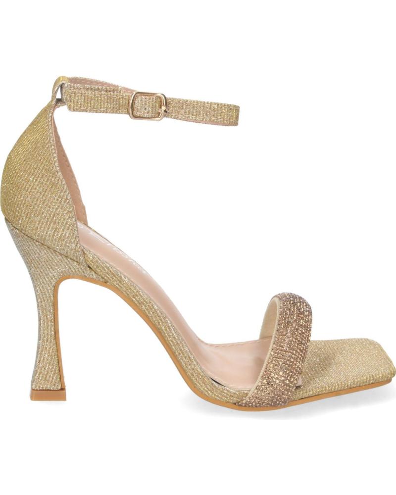 SANDALIAS DE FIESTA PUNTOSALAO TACÓN HEBILLA DORADAS VARIOS COLORES