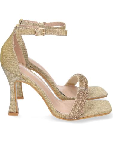 SANDALIAS DE FIESTA PUNTOSALAO TACÓN HEBILLA DORADAS VARIOS COLORES