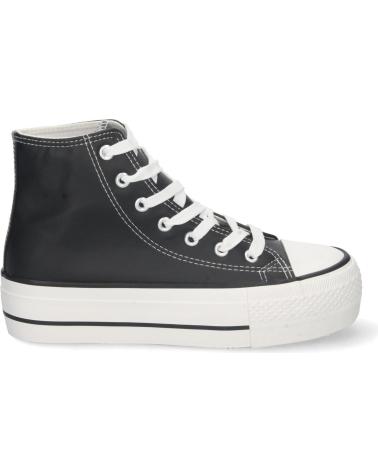 ZAPATILLAS PUNTOSALAO LONA PLATAFORMA MUJER NEGRO VARIOS COLORES